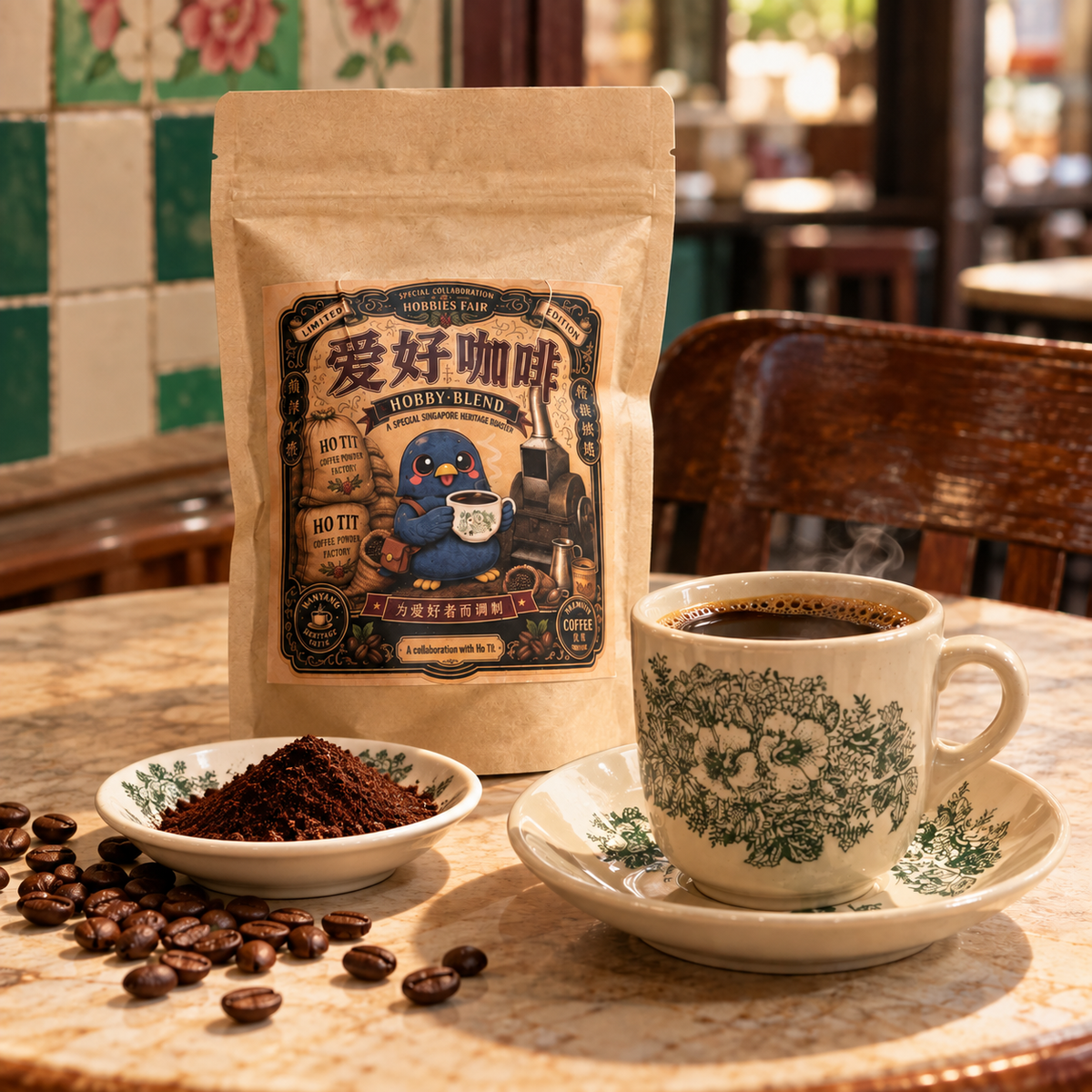 Encounter Heritage Blend with Ho Tit Coffee Powder Factory