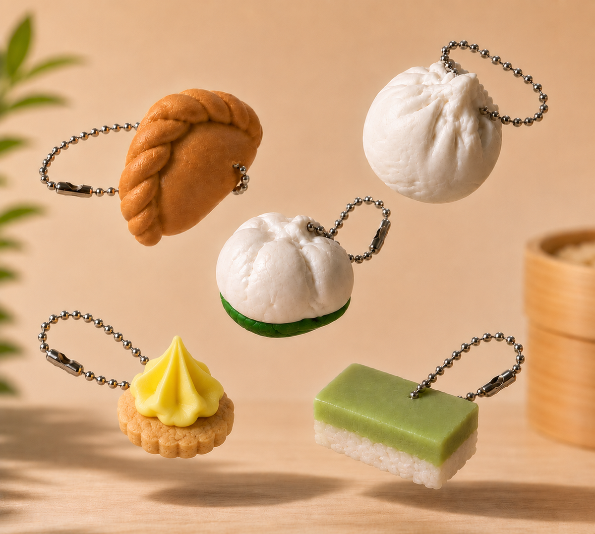 Local Delights Kueh Keychains